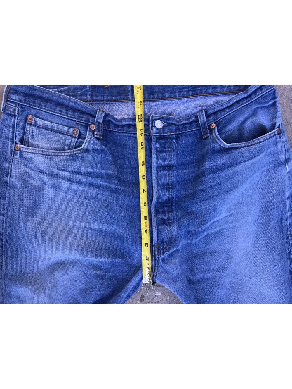Vintage Levis XX  USA Made Blue Jeans Mens Denim 42x31 Red Tab 100% Cotton